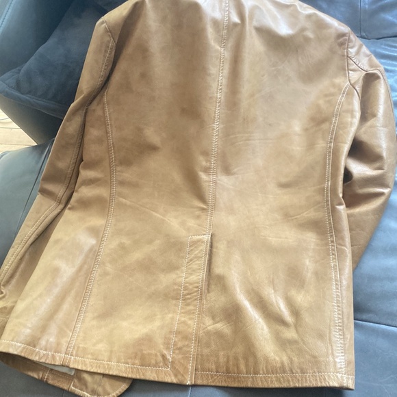 Belstaff Leather Blazer Jacket - Picture 5 of 5